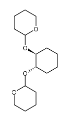 trans-1,2-bis-(tetrahydro-2H-pyran-2-yloxy)cyclohexane结构式