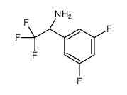 (1R)-1-(3,5-DIFLUOROPHENYL)-2,2,2-TRIFLUOROETHYLAMINE Structure