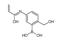 5-Acrylamido-2-(hydroxymethyl)phenylboronic acid structure