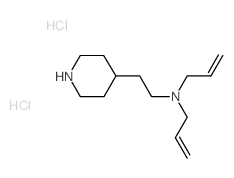 N-Allyl-N-[2-(4-piperidinyl)ethyl]-2-propen-1-amine dihydrochloride Structure