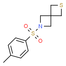 6-[(4-Methylphenyl)sulfonyl]-2-thia-6-azaspiro[3.3]heptane结构式