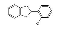 2-(2-chlorophenyl)-2,3-dihydrobenzo[b]thiophene Structure