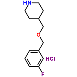 4-(3-Fluoro-benzyloxymethyl)-piperidine hydrochloride picture