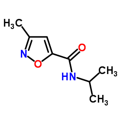 5-Isoxazolecarboxamide,3-methyl-N-(1-methylethyl)-(9CI) Structure