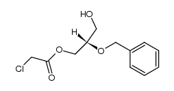 (S)-2-O-benzyl-1-O-monochloroacetylglycerol结构式