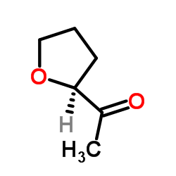 1-[(2S)-四氢-2-呋喃基]乙酮结构式
