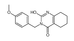 3-(4-Methoxy-benzyl)-5,6,7,8-tetrahydro-1H-quinazoline-2,4-dione结构式