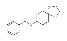 N-BENZYL-4-AMINOCYCLOHEXANONE ETHYLENE KETAL Structure