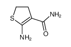 3-Thiophenecarboxamide,2-amino-4,5-dihydro-(9CI) structure