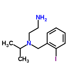 N-(2-Iodobenzyl)-N-isopropyl-1,2-ethanediamine结构式