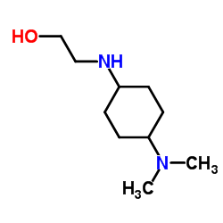 2-{[4-(Dimethylamino)cyclohexyl]amino}ethanol Structure