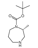 (R)-tert-Butyl 2-methyl-1,4-diazepane-1-carboxylate结构式