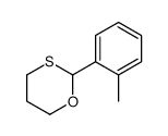 2-(2-methylphenyl)-1,3-oxathiane Structure