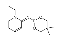 2-(1-ethyl-1,2-dihydropyridin-2-ylideneimino)-5,5-dimethyl-1,3,2-dioxaphosphorinane Structure
