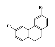 3,6-Dibrom-9,10-dihydrophenanthren结构式