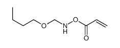 (butoxymethylamino) prop-2-enoate结构式