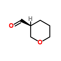 (3S)-Tetrahydro-2H-pyran-3-carbaldehyde Structure