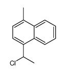 1-(1-chloroethyl)-4-methylnaphthalene Structure