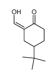 4-tert-butyl-2-(hydroxymethylene)cyclohexanone结构式