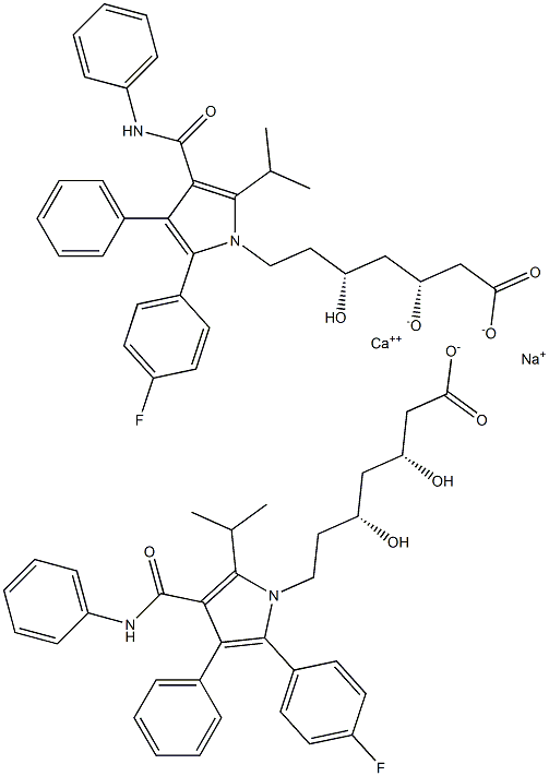 阿托伐他汀杂质钠盐结构式