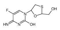 2-epi-Emtricitabine Structure