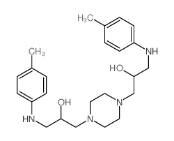 1,4-Piperazinediethanol,a1,a4-bis[[(4-methylphenyl)amino]methyl]- picture