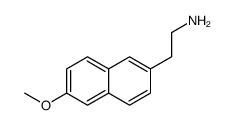 2-(6-methoxynaphthalen-2-yl)ethanamine结构式