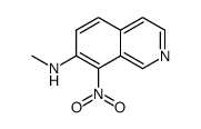 N-甲基-8-硝基-7-异喹啉胺图片
