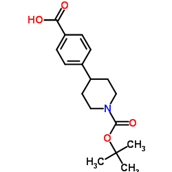 1-Boc-4-(4'-羧基苯基)哌啶图片