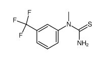 Urea,1-methyl-2-thio-1-(-alpha-,-alpha-,-alpha--trifluoro-m-tolyl)- (7CI,8CI) Structure