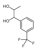 1-[3-(trifluoromethyl)phenyl]propane-1,2-diol结构式