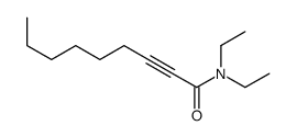 N,N-diethylnon-2-ynamide Structure