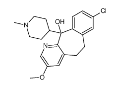 8-氯-3-甲氧基-11-(1-甲基-4-哌啶基)-6,11-二氢-5H-苯并[5,6]-环庚并[1,2-b]吡啶-11-醇图片