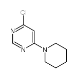 4-Chloro-6-piperidin-1-yl-pyriMidine Structure