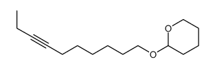 2-dec-7-ynoxyoxane Structure