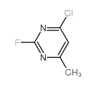 (9CI)-4-氯-2-氟-6-甲基嘧啶结构式
