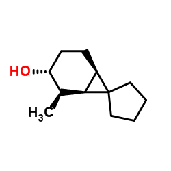 Spiro[bicyclo[4.1.0]heptane-7,1-cyclopentan]-3-ol, 2-methyl-, [1-alpha-,6-alpha-,7-alpha-(2R*,3R*)]- (9CI) picture
