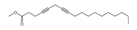 4,7-Octadecadiynoic acid methyl ester结构式
