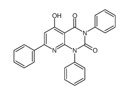 1,3,7-triphenyl-8H-pyrido[2,3-d]pyrimidine-2,4,5-trione结构式
