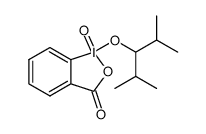 1-((2,4-dimethylpentan-3-yl)oxy)-1-oxo-15-benzo[d][1,2]iodaoxol-3(1H)-one结构式