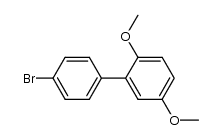 4'-bromo-2,5-dimethoxybiphenyl结构式