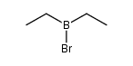 (diethyl)bromoborane Structure