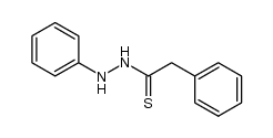 (Phenyl)thioacetic acid 2-phenyl hydrazide Structure