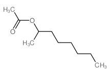 2-Octanol, 2-acetate Structure