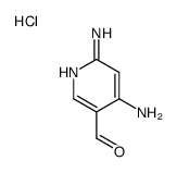 4,6-diaminopyridine-3-carbaldehyde,hydrochloride结构式