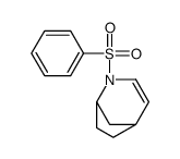 4-(benzenesulfonyl)-4-azabicyclo[3.2.1]oct-2-ene结构式