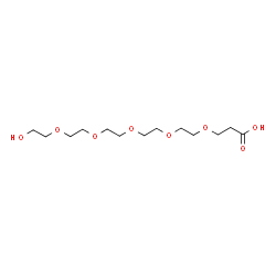 Hydroxy-PEG5-acid结构式