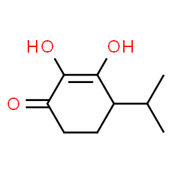 2-Cyclohexen-1-one,2,3-dihydroxy-4-(1-methylethyl)-(9CI) structure