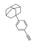 1-(4-Ethynylphenyl)adamantane Structure