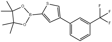 4-(3-Trifluoromethylphenyl)thiophene-2-boronic acid pinacol ester picture